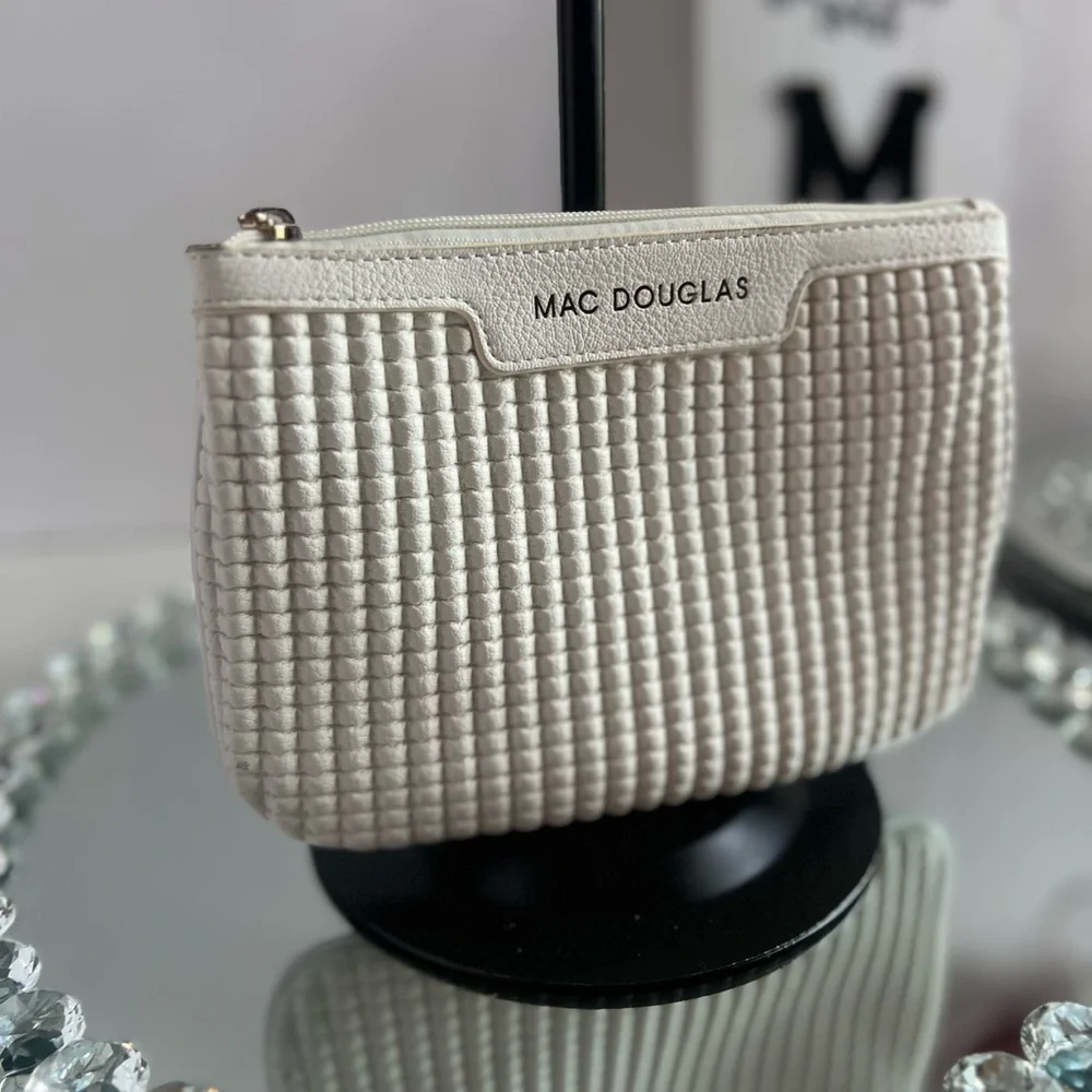 Cream Cosmetic Bag